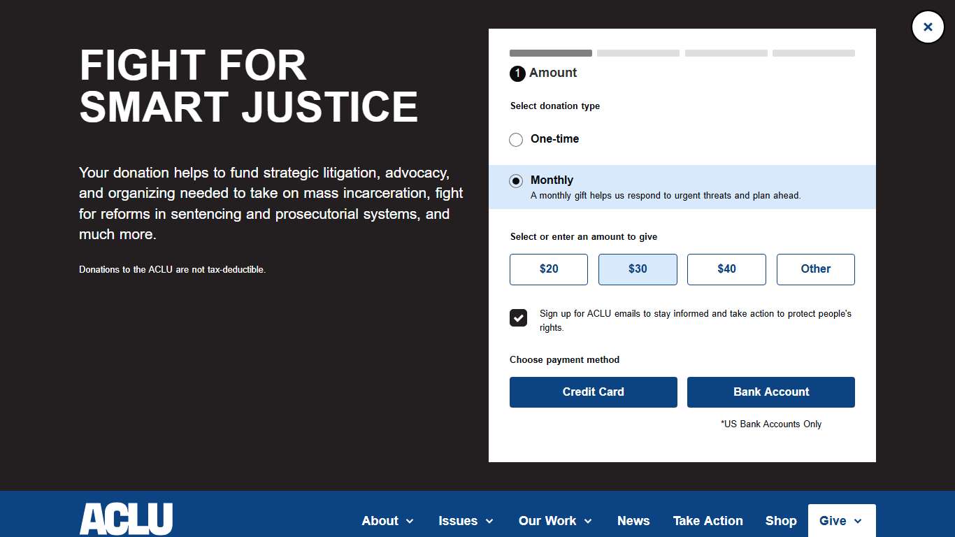 Mass Incarceration American Civil Liberties Union